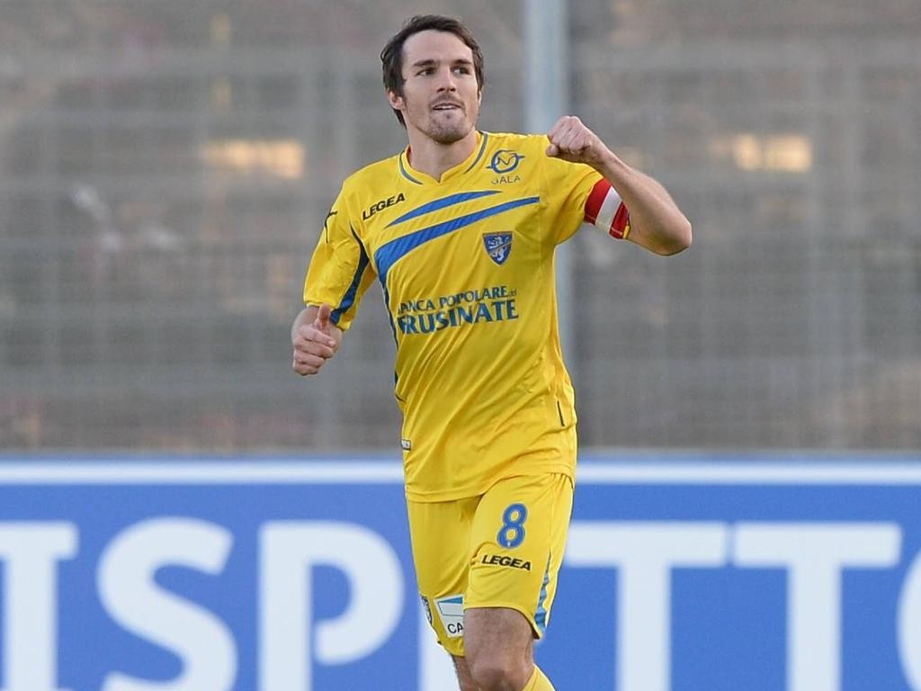 Frosinone 08 11 2014 Serie B 2014 2015 Frosinone Calcio vs Trapani Calcio Robert Gucher PUBLI