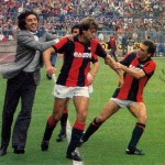 Bologna 1984-1985 - Bruno Pace, Domenico Marocchino e Sauro Frutti.