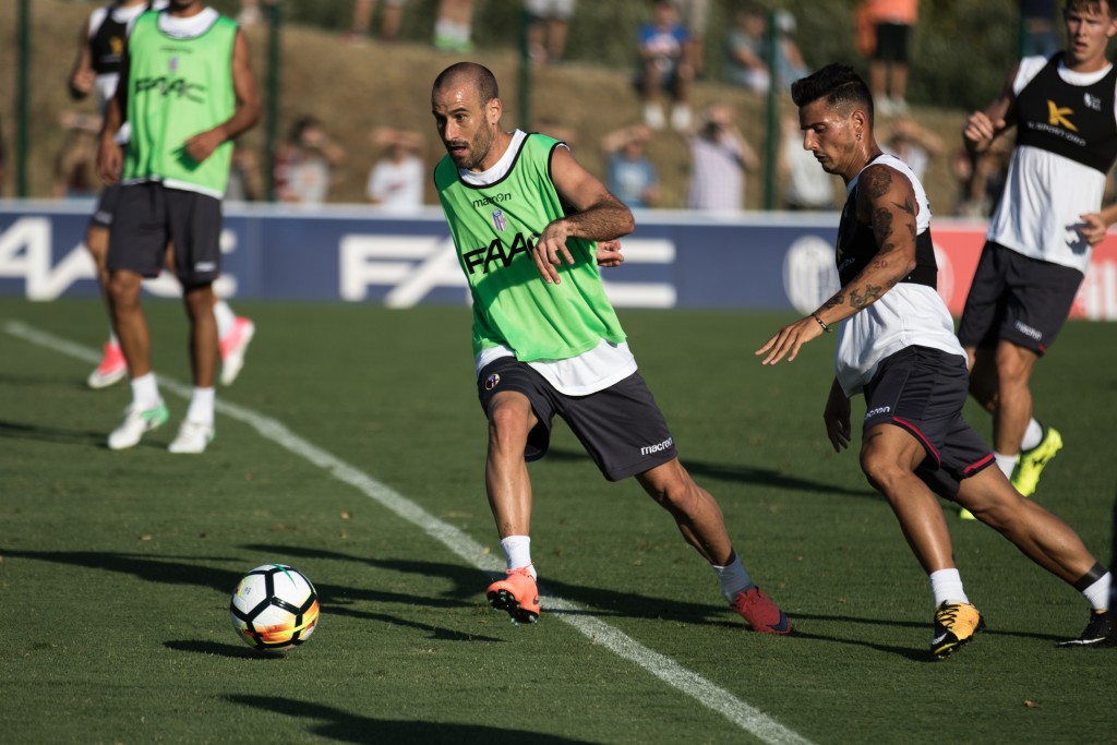allenamento Palacio