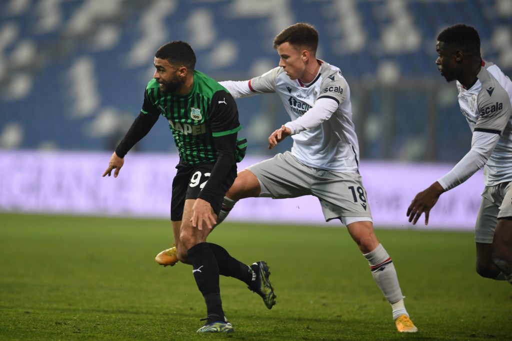 Soccer: Serie A 2020-2021 : Sassuolo 1-1 Bologna