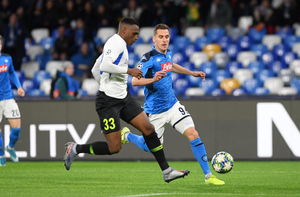 SSC Napoli v KRC Genk: Group E - UEFA Champions League