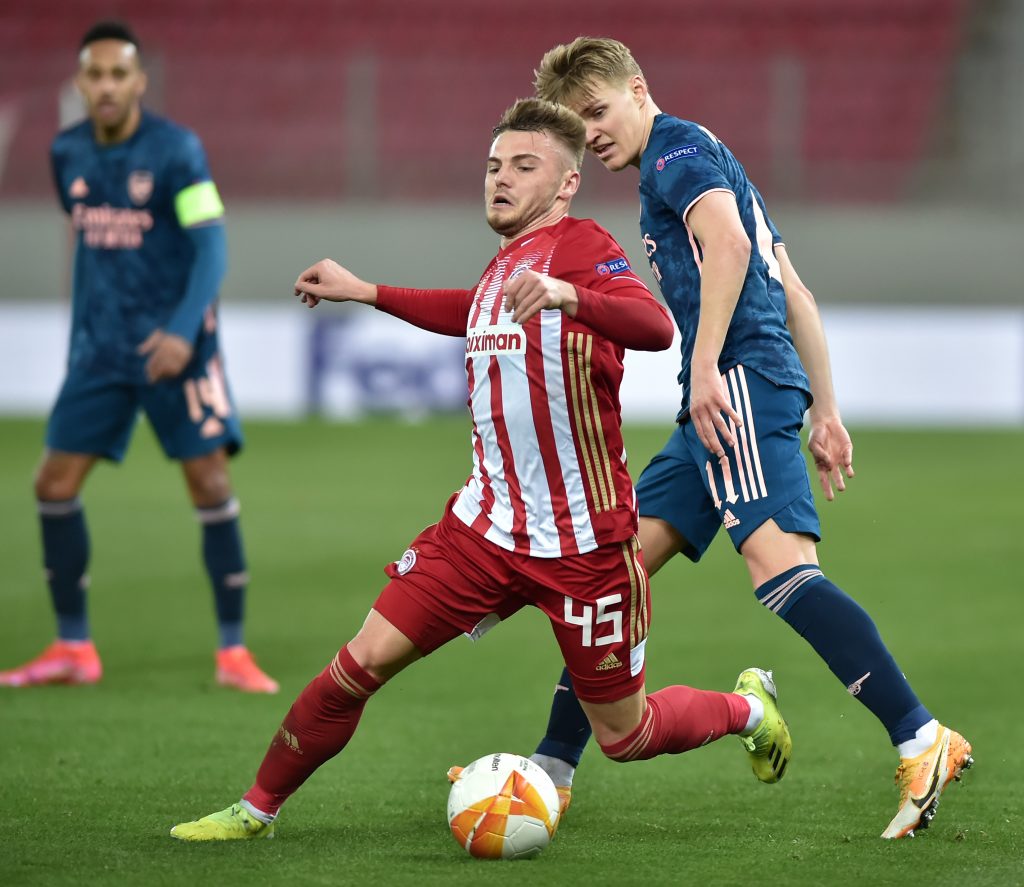 Olympiacos v Arsenal - UEFA Europa League Round Of 16 Leg One