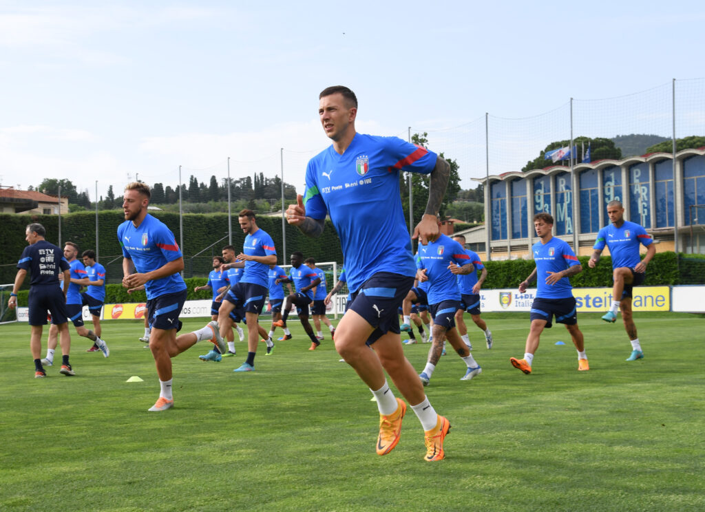 Italy Training Session
