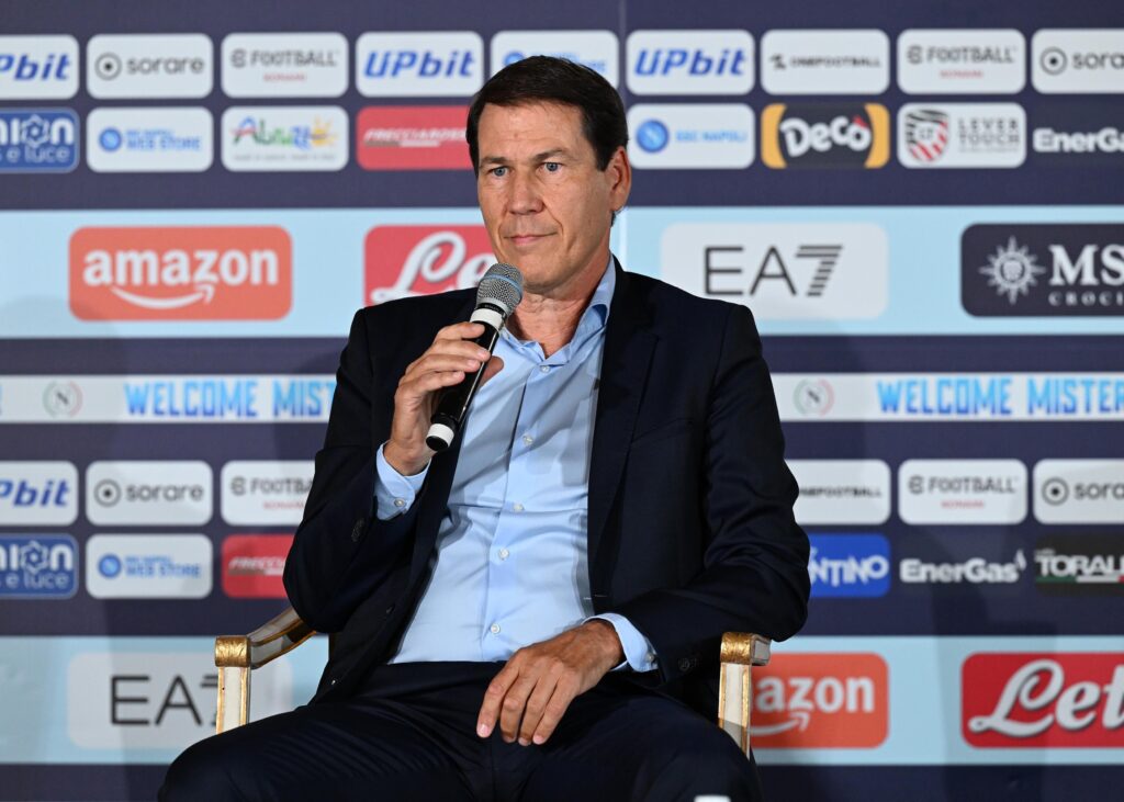 SSC Napoli Unveil New Head Coach Rudy Garcia