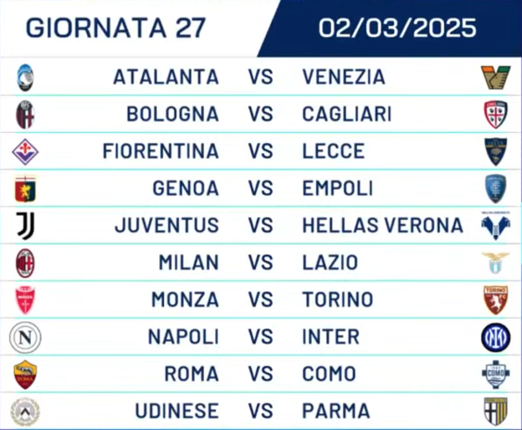 GIORNATA27_2-3-25