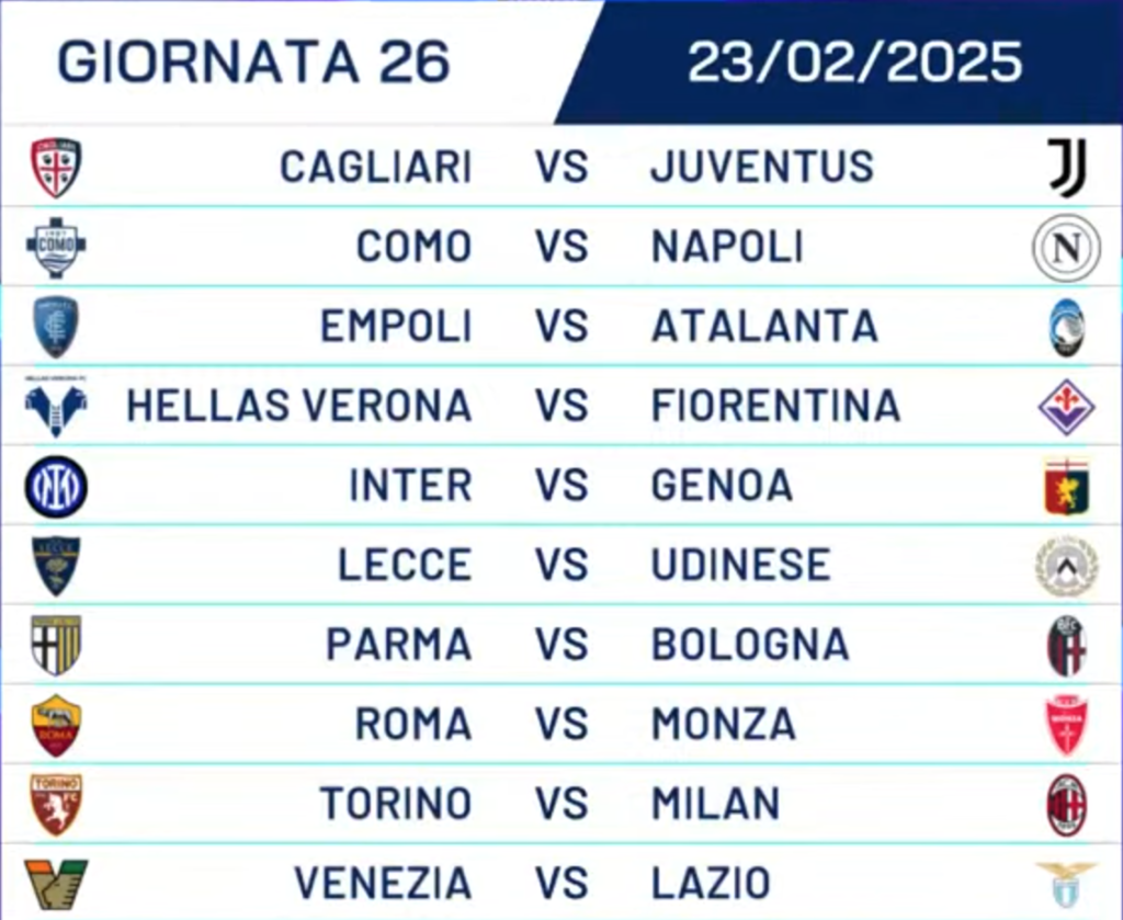 GIORNATA26_23-2-25