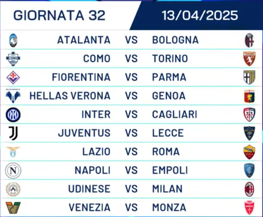 GIORNATA32_13-4-25