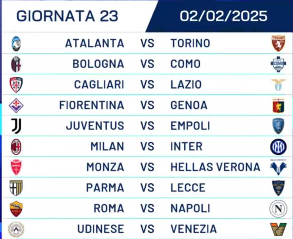 GIORNATA23_2-2-25