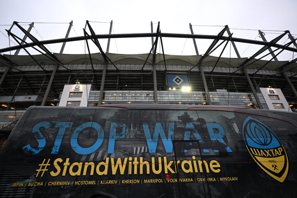 FC Shakhtar Donetsk v Olympique de Marseille: Knockout Round Play-offs First Leg - UEFA Europa League 2023/24