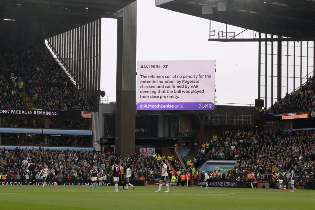 Aston Villa FC v Manchester United FC - Premier League