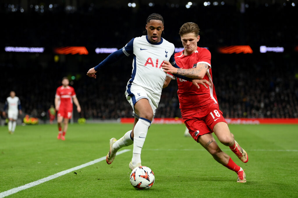 Tottenham Hotspur v AZ Alkmaar - UEFA Europa League 2024/25 Round of 16 Second Leg