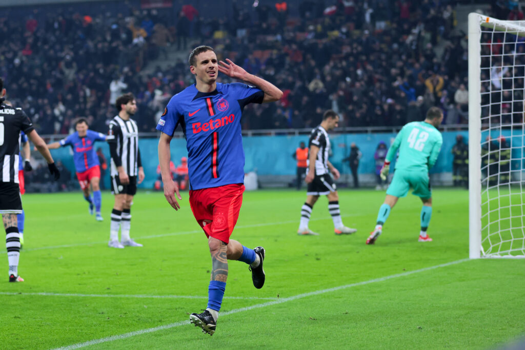 FCSB Bukarest v PAOK FC - UEFA Europa League 2024/25 League Knockout Play-off Second Leg