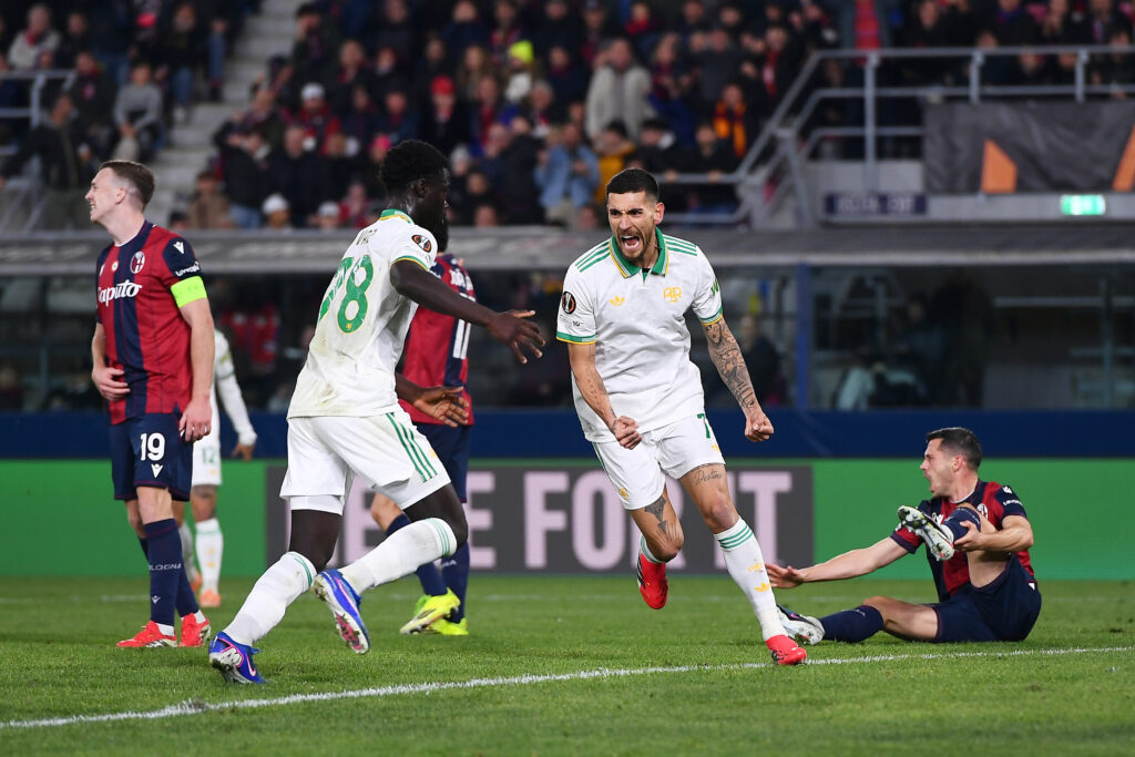 Bologna FC 1909 v AS Roma - UEFA Europa League 2025/26 Round of 16 First Leg