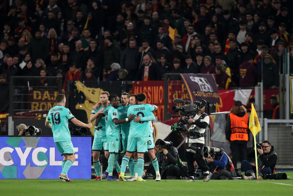 AS Roma v Bologna FC 1909 - UEFA Europa League 2025/26 Round of 16 Second Leg