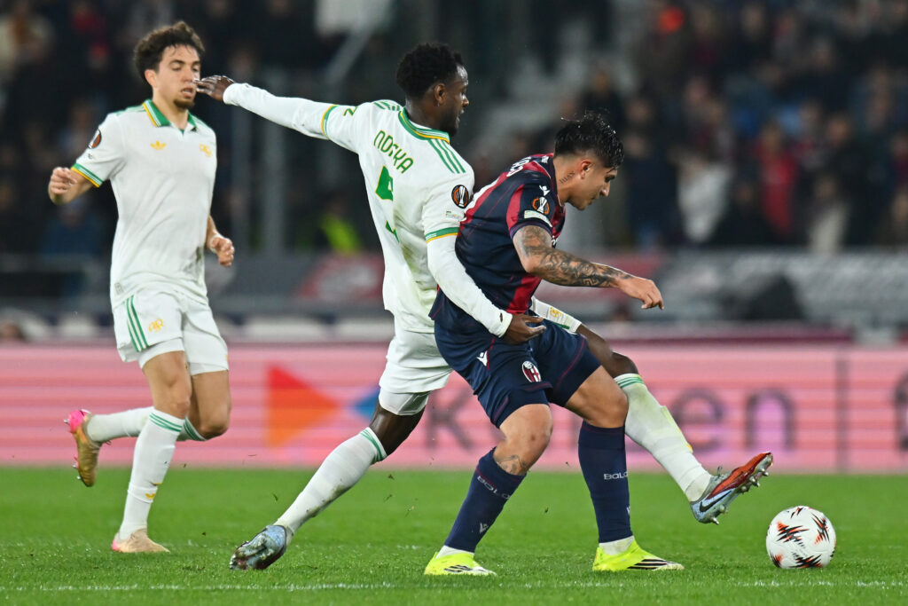 Bologna FC 1909 v AS Roma - UEFA Europa League 2025/26 Round of 16 First Leg