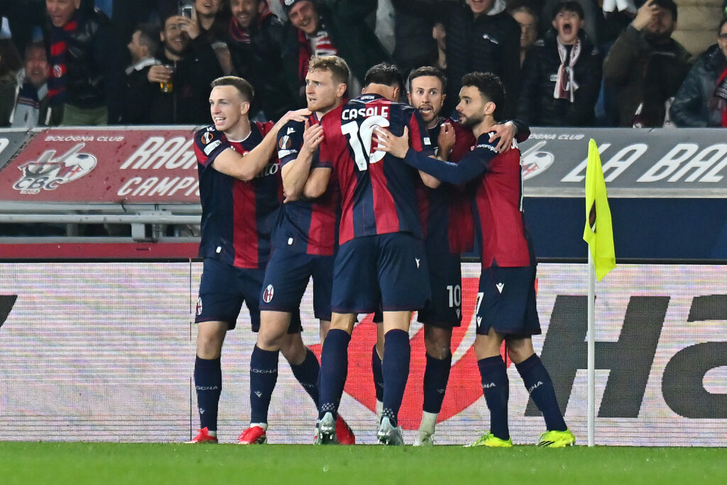 Bologna FC 1909 v AS Roma - UEFA Europa League 2025/26 Round of 16 First Leg
