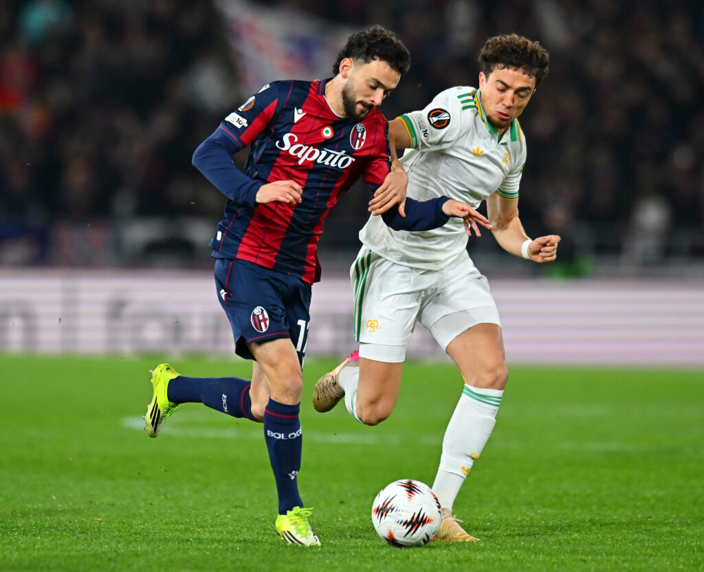 Bologna FC 1909 v AS Roma - UEFA Europa League 2025/26 Round of 16 First Leg